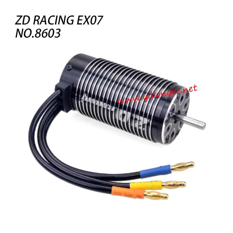 ZD RACING EX-07 RC Car Parts 4282 Brushless Motor 2000KV 8603