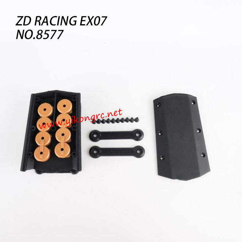 ZD RACING EX-07 RC Car Parts Body Accessories Set A 8577 plastic