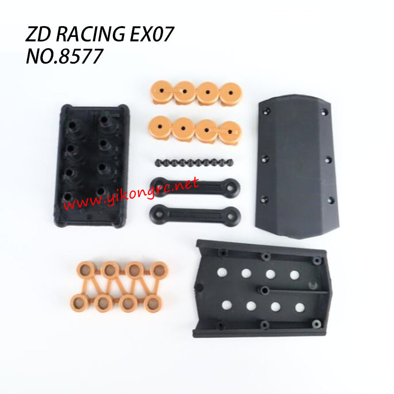 ZD RACING EX-07 RC Car Parts Body Accessories Set A 8577 split