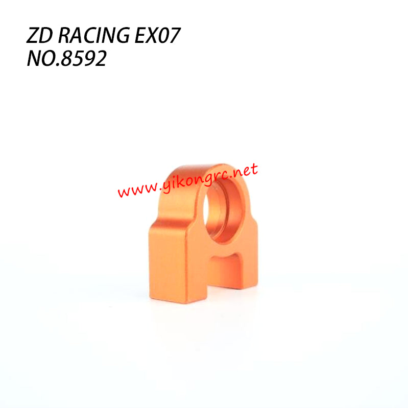 ZD RACING EX-07 RC Car Parts Center Drive Shaft Bearing Mount 8592 right