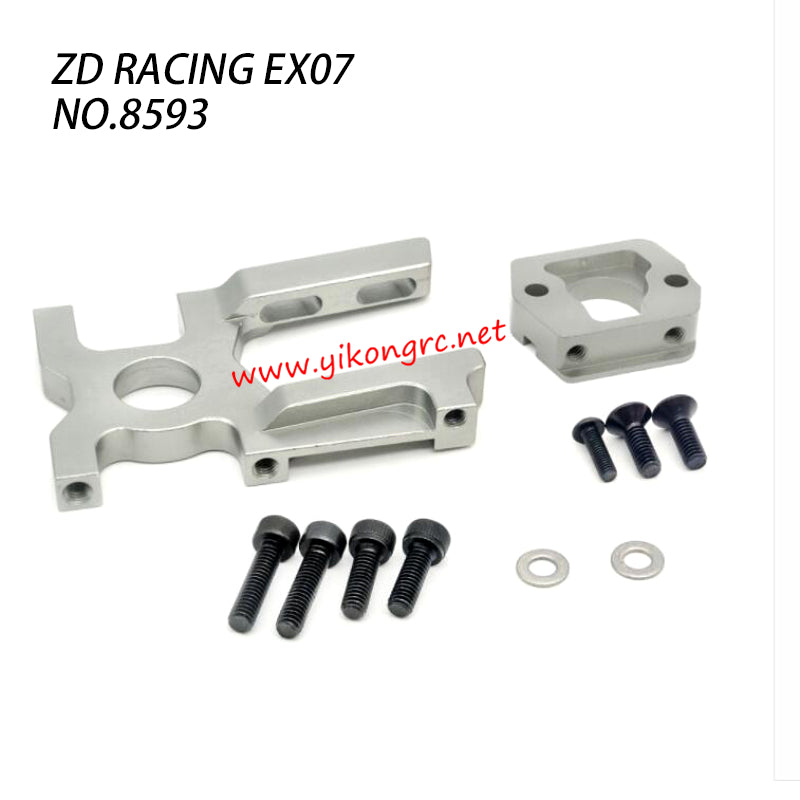 ZD RACING EX-07 RC Car Parts Motor Mount For 5287 1717 CNC 8593 split