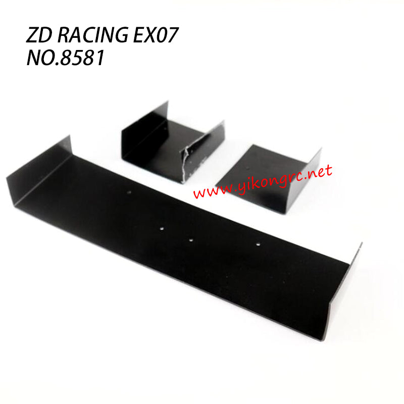 ZD RACING EX-07 RC Car Parts Rear Diffuser Set 8581 bottom