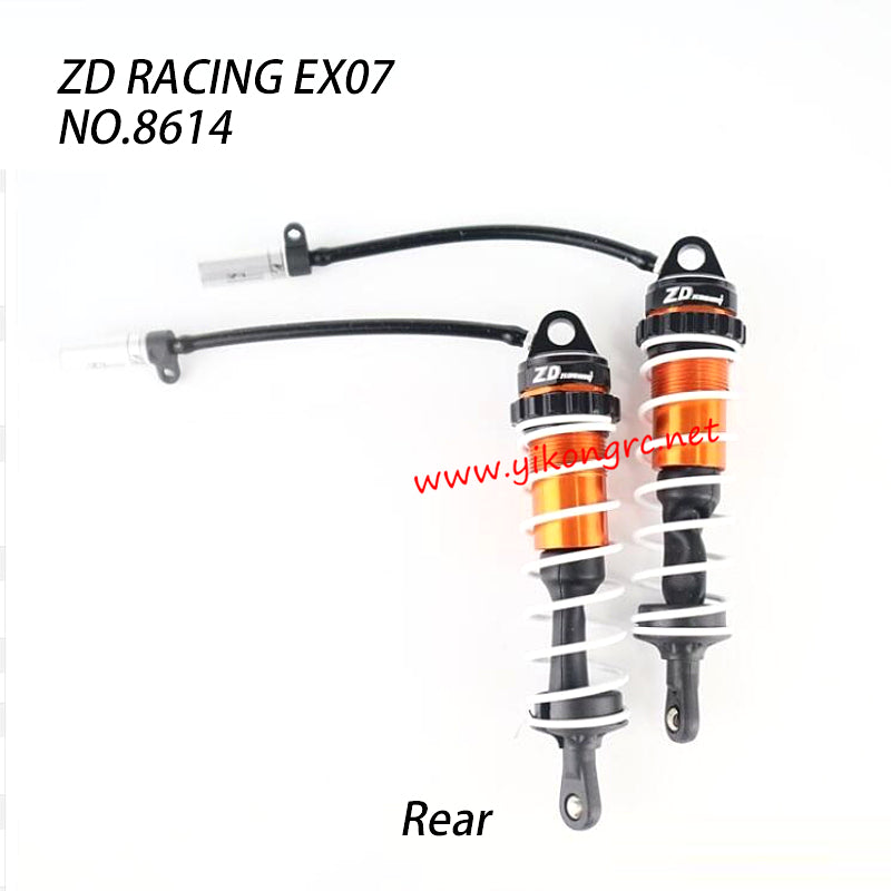 ZD RACING EX-07 RC Car Parts Rear Shock Absorber 8614