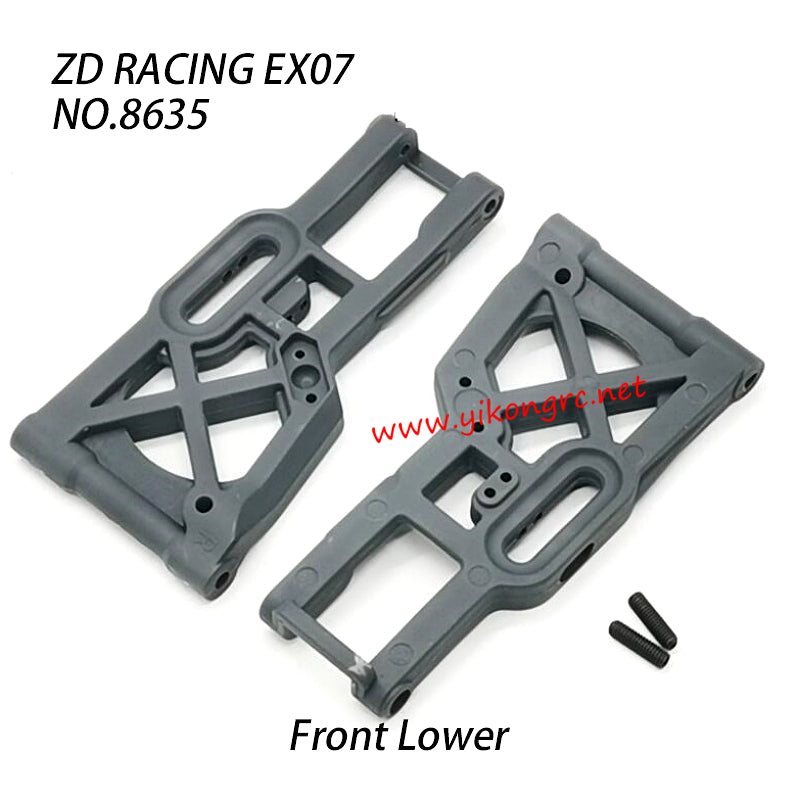 ZD RACING EX-07 RC Car Parts Reinforced Front Lower Arm
