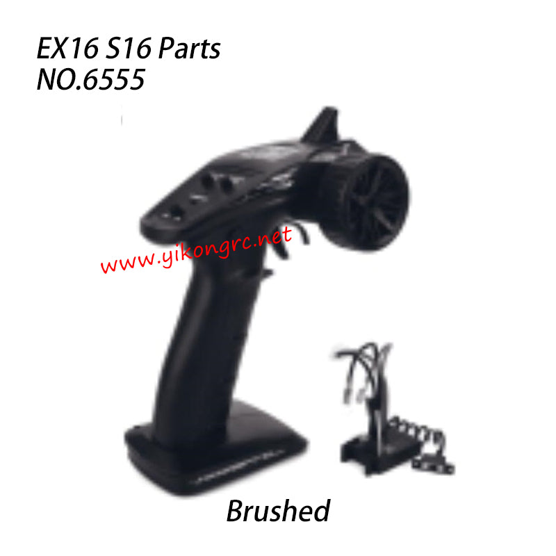 ZD RACING S16 Parts 2.4ghz 2CH Radio Brushed ESC Receiver 2in1 6555