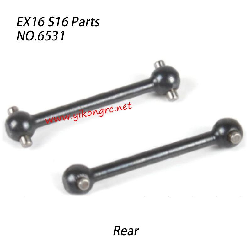 ZD RACING S16 Parts Rear Horizontal Drive Shafts 6531