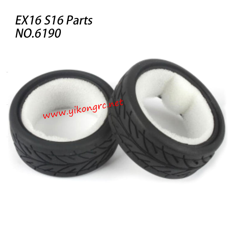 ZD RACING S16 Parts Tires And Sponge Set 6190
