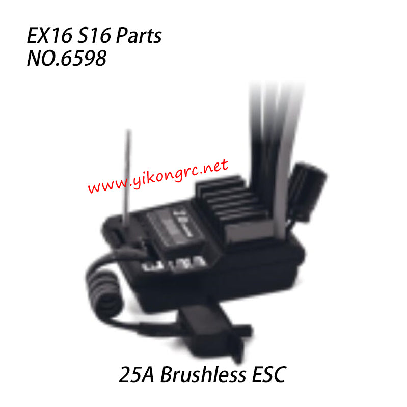 ZD RACING S16 Rocket Parts 25A Brushless ESC Receiver 2in1 6598