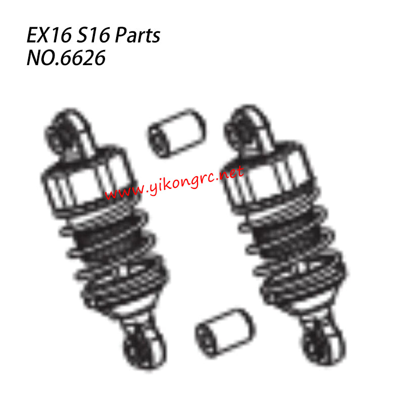 ZD RACING S16 Rocket Parts Aluminium Shock Absortber 6626