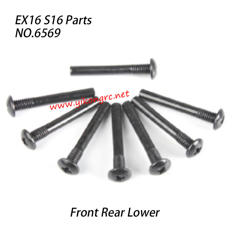 ZD RACING S16 Rocket Parts Front Rear Lower Suspension Pins 6569