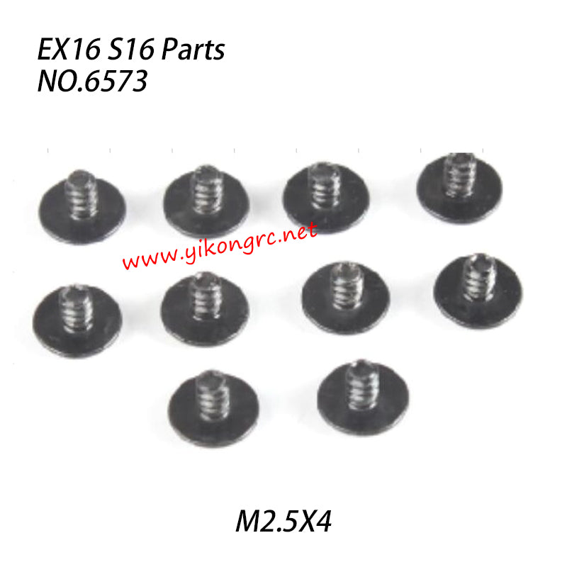 ZD RACING S16 Rocket Parts M2.5x4 Round Head Meson Screw 6573
