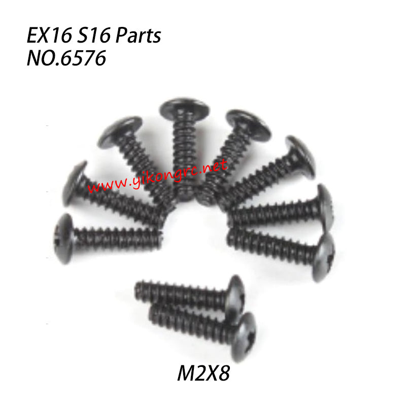 ZD RACING S16 Rocket Parts M2x8 Pan Selt Tapping Screw Set