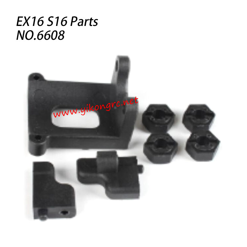 ZD RACING S16 Rocket Parts Wheel Hex Nuts Servo Mounts Motor Mount 6608