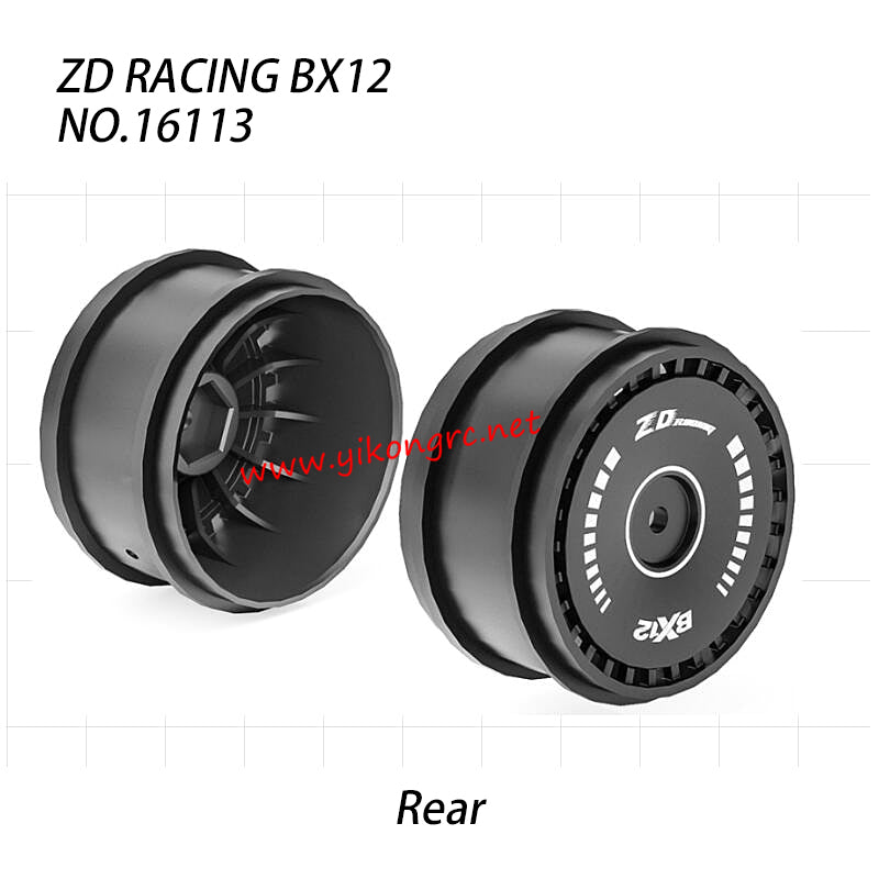 ZD Racing BX-12 Parts Rear Wheels 16113