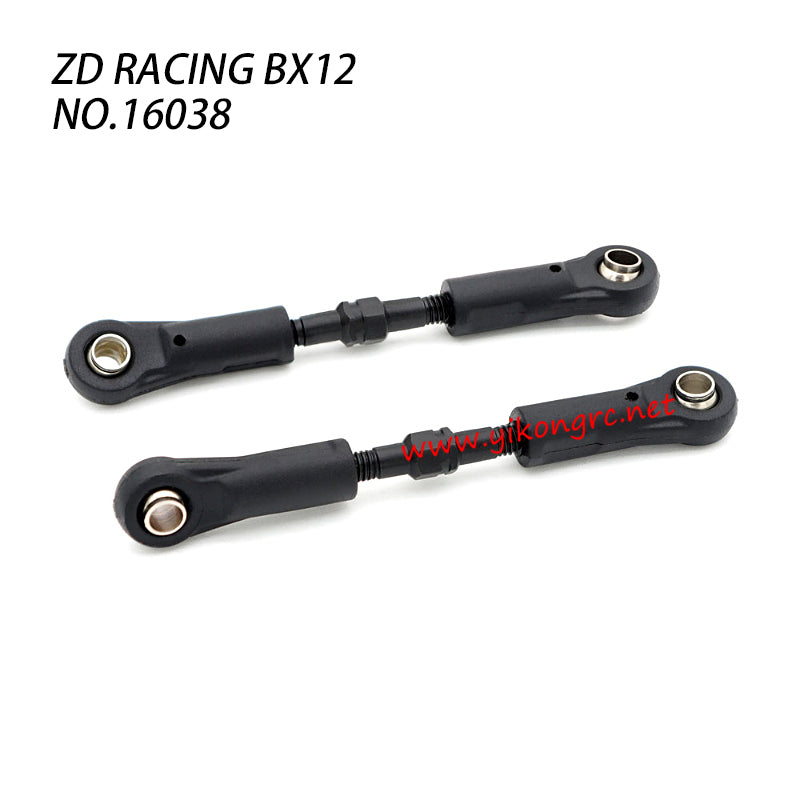 ZD Racing BX-12 RC Car Parts Upper Connect Rod 16038 adjustable top