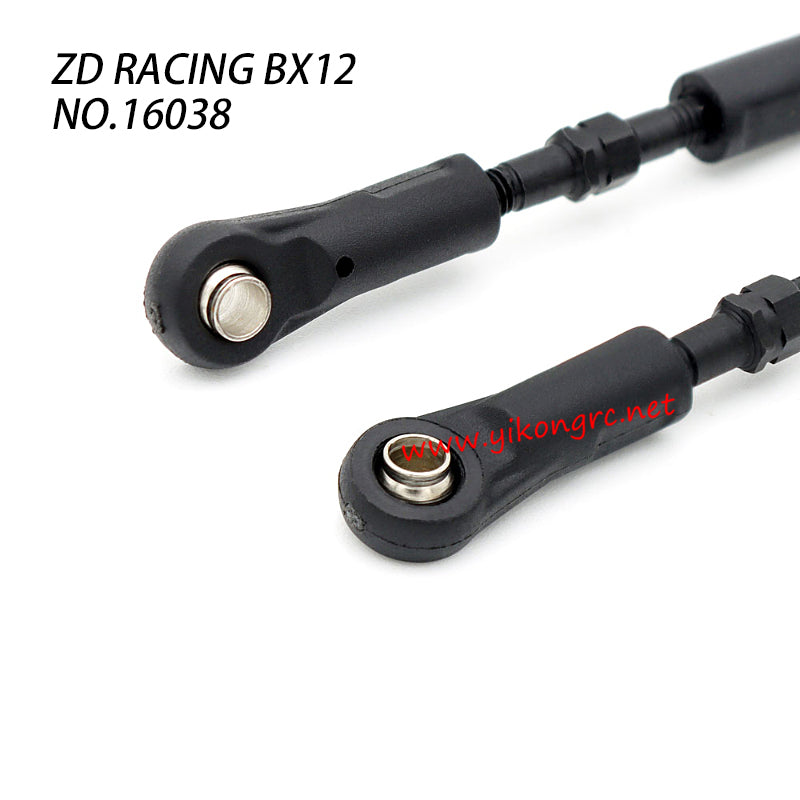 ZD Racing BX-12 RC Car Parts Upper Connect Rod 16038 adjustable zoom out