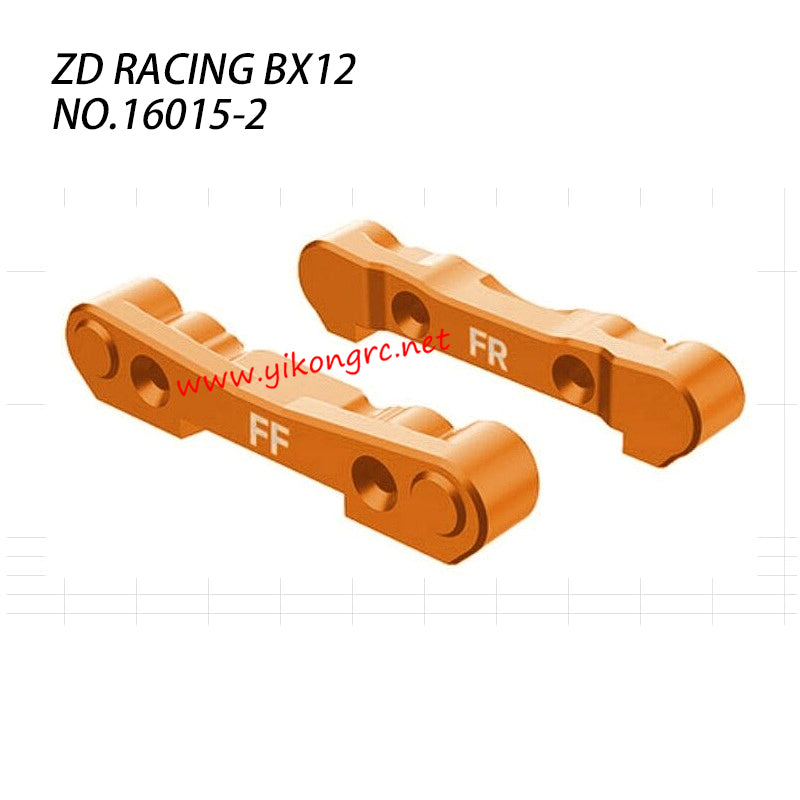 ZD Racing BX-12 RC Truck Parts Arm Front Suspension Hinge Pin Holder 16015-2