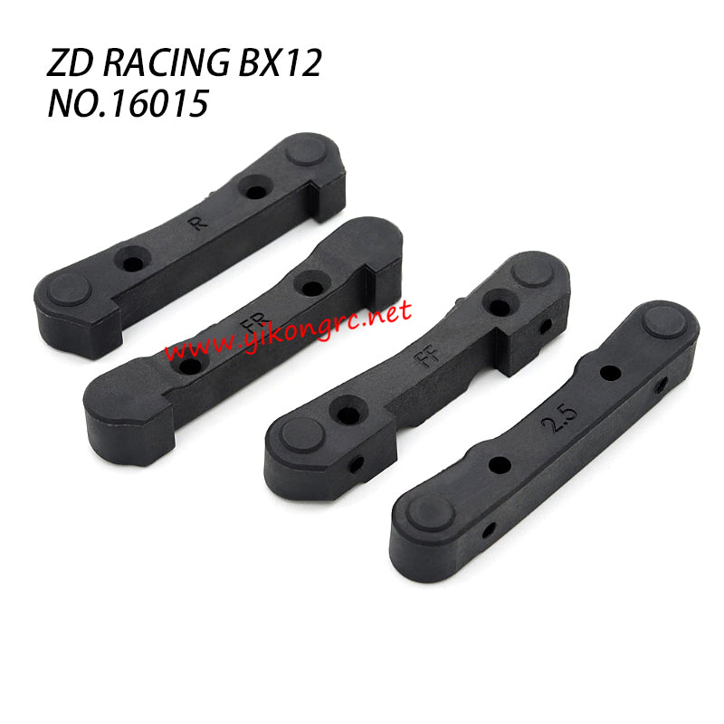 ZD Racing BX-12 RC Truck Parts F/R Arm Front Suspension Hinge Pin Holder 16015