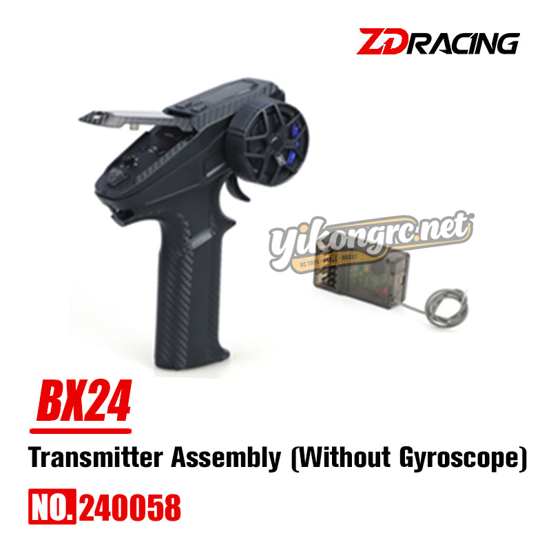 ZD Racing BX-24 RC Buggy Parts DUMBORC Transmitter Assembly 240058 without gyroscope