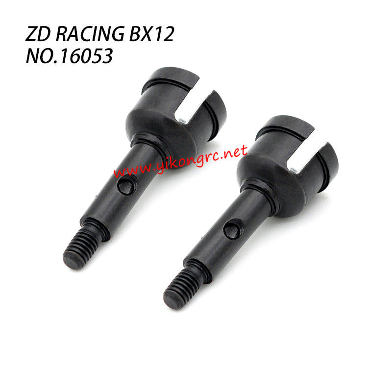 ZD Racing BX12 RC Car Parts Rear Wheel Shaft 16053 2pcs