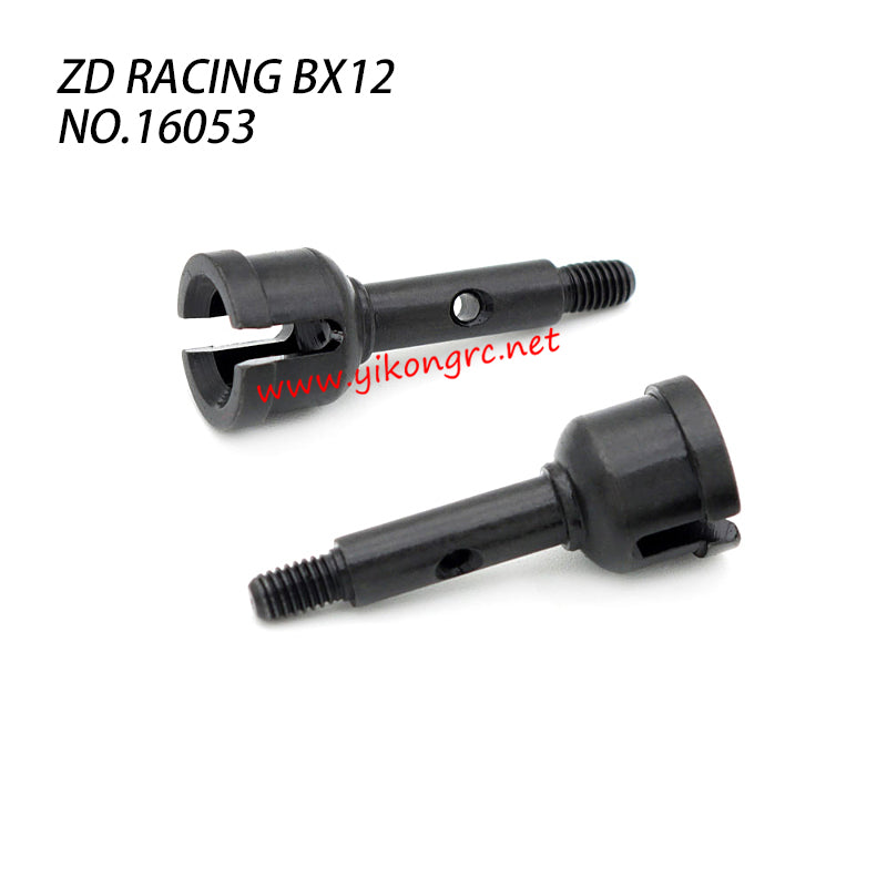 ZD Racing BX12 RC Car Parts Rear Wheel Shaft 16053 Metal