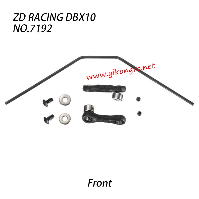 ZD Racing DBX-10 Parts Front Anti tilt bar kit 7192