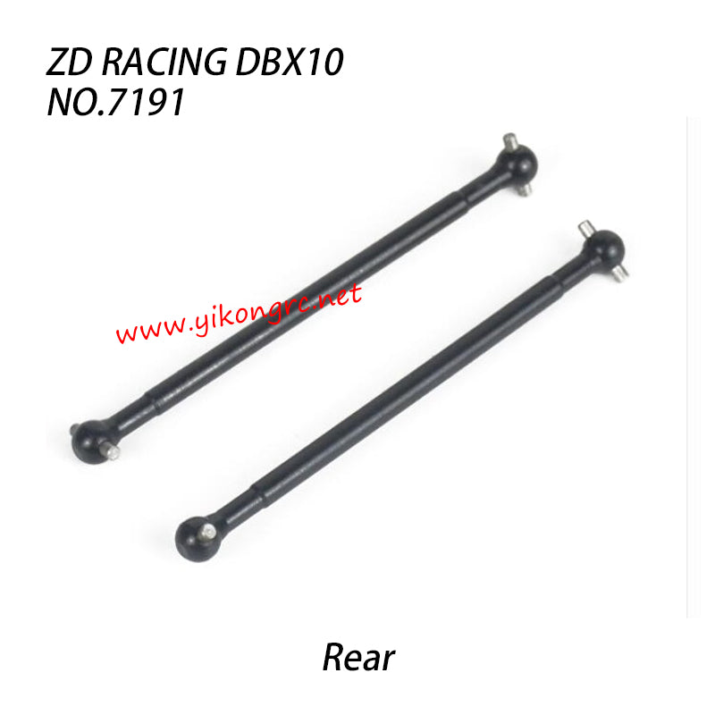 ZD Racing DBX-10 Parts Original Rear Bone Dog 7191