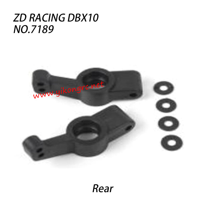 ZD Racing DBX-10 Parts Rear Hub and Hex Wheel Original 7189