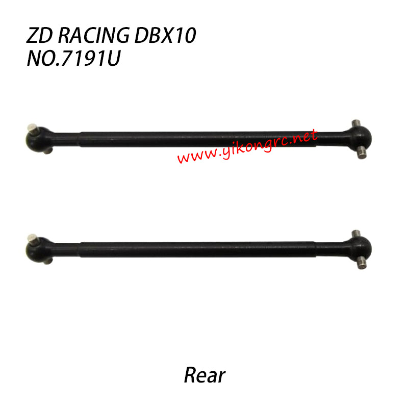 ZD Racing DBX-10 Parts Upgrade Rear Bone Dog 7191U