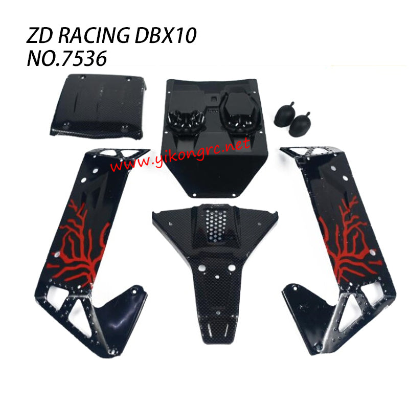 ZD Racing DBX-10 RC Car Parts Car shell kit 7536
