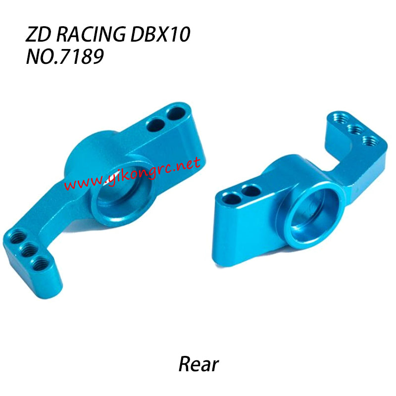 ZD Racing DBX-10 Upgrades Rear Wheel Cups CNC 7189 blue