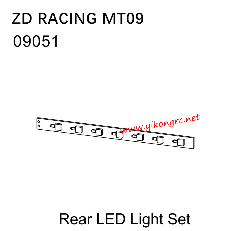 ZD Racing DBX09 (MT09) Parts 09051 Rear LED Light Set