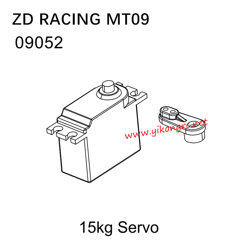 ZD Racing DBX09 (MT09) Parts 09052 15kg Servo