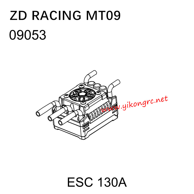 ZD Racing DBX09 (MT09) Parts 09053 ESC 130A