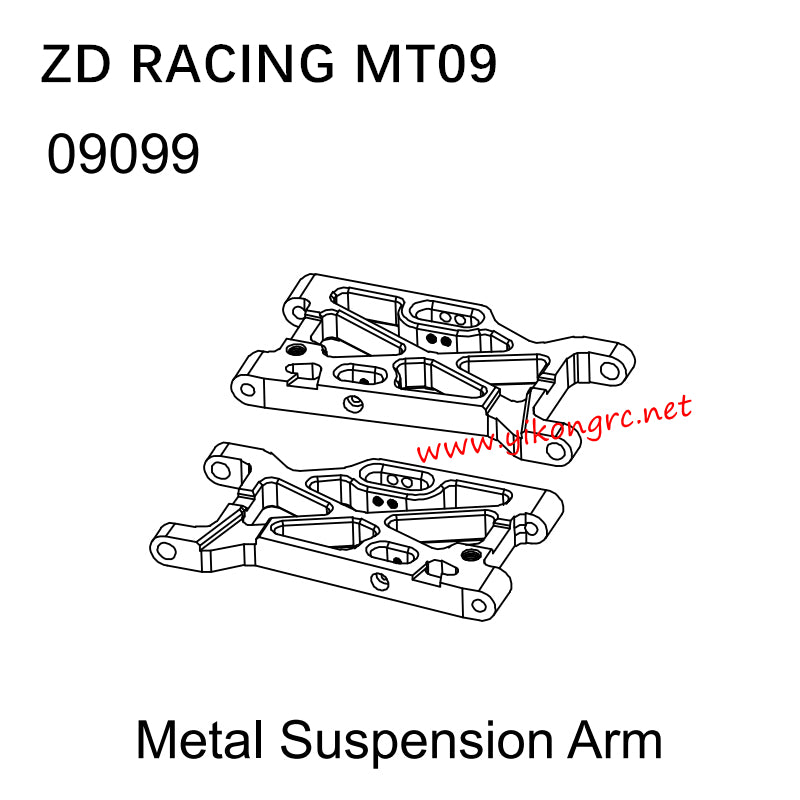 ZD Racing DBX09 (MT09) Parts 09099 Metal Suspension Arm