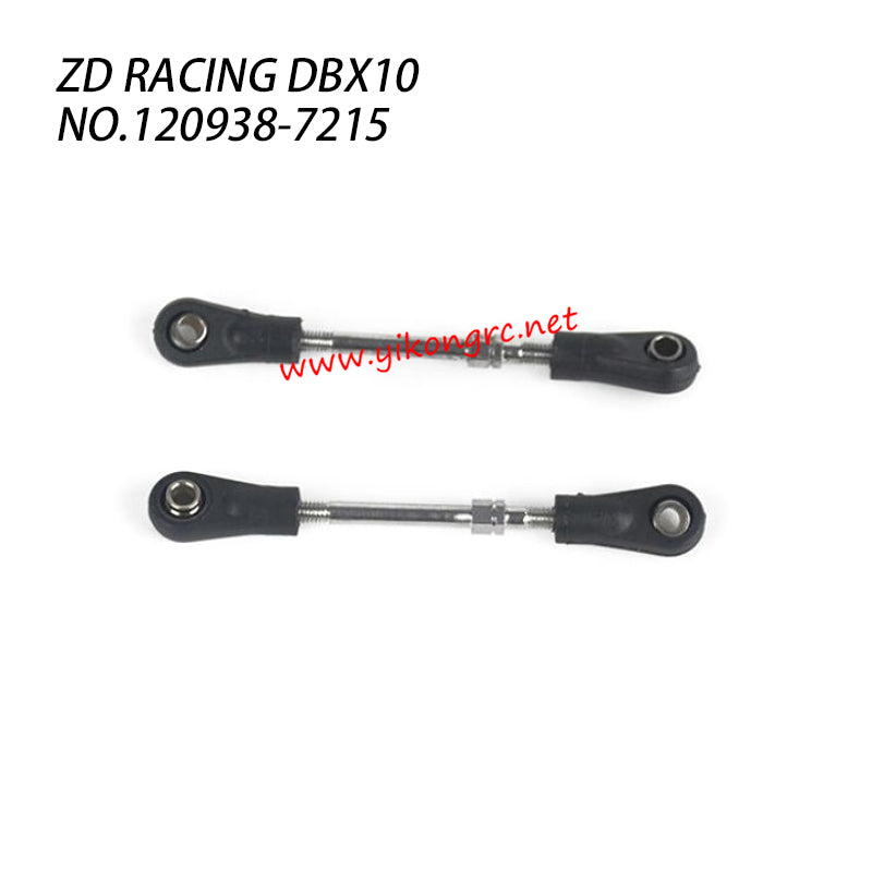 ZD Racing DBX10 Parts Brushless Servo Connect Rods 7215 2pcs