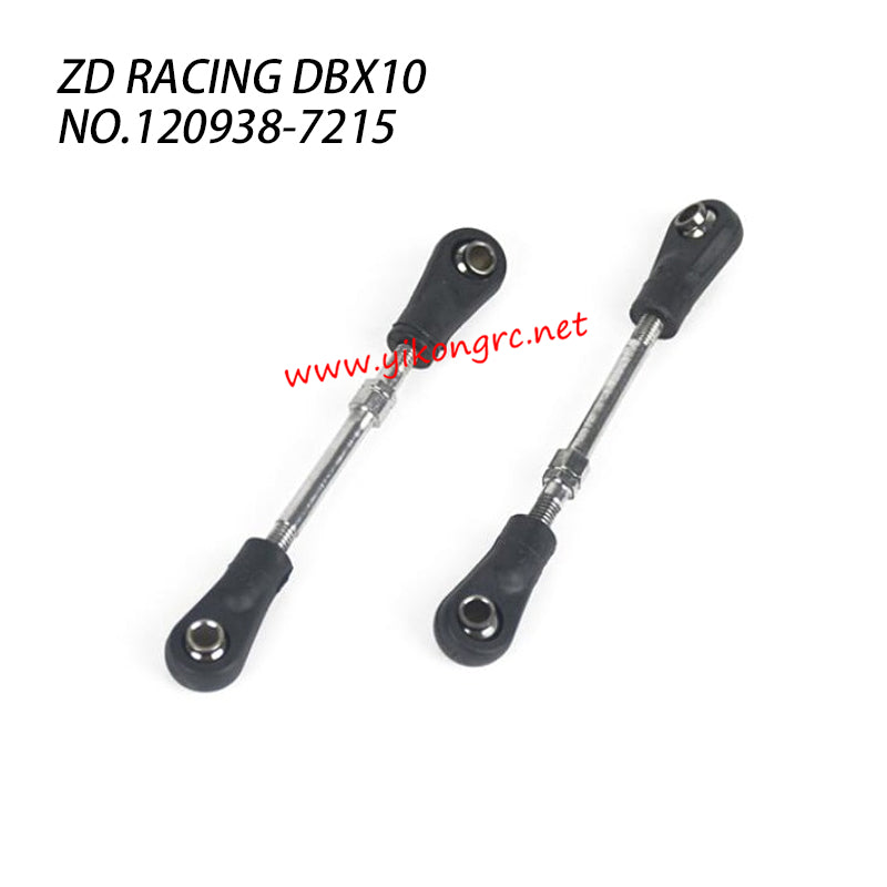 ZD Racing DBX10 Parts Brushless Servo Connect Rods 7215 metal