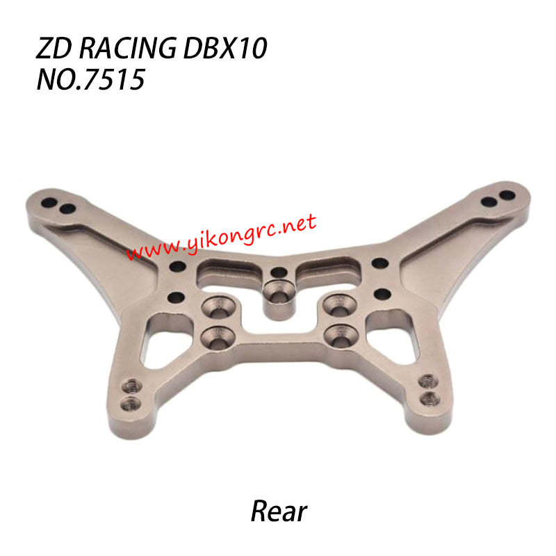 ZD Racing DBX10 RC Car Parts Aluminum Alloy Rear shock Tower CNC 7515