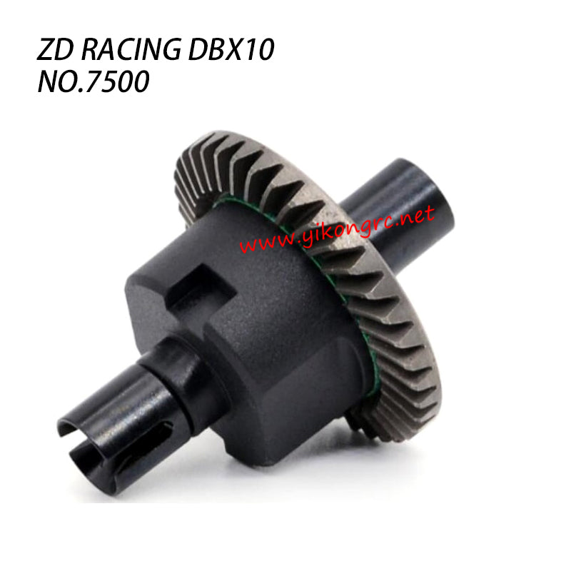 ZD Racing DBX10 RC Car Parts Brushless Complete Differential Kit CNC 7500