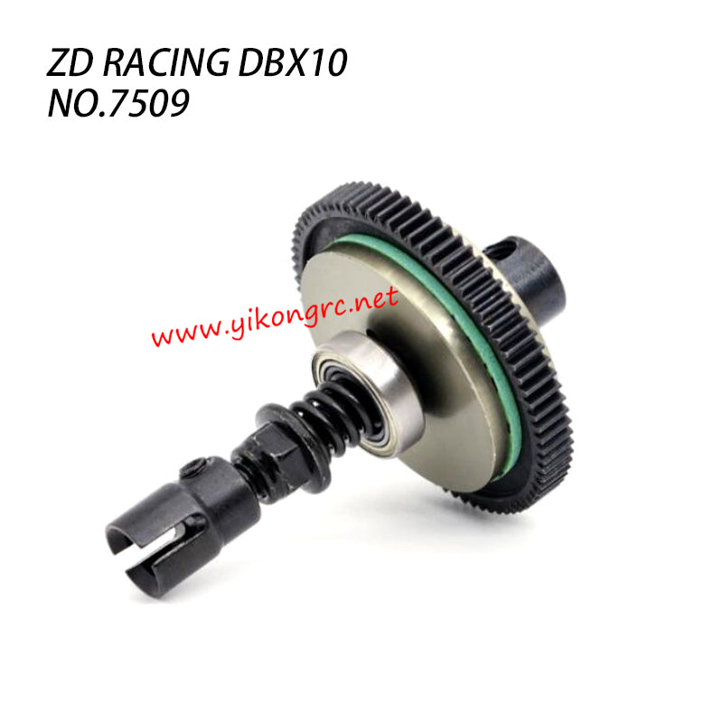 ZD Racing DBX10 RC Car Parts Brushless Slipper clutch compelete with main gear CNC 7509