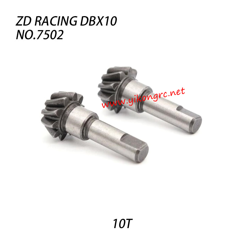ZD Racing DBX10 RC Car Parts Driving gear accessories set 10T 7502 metal