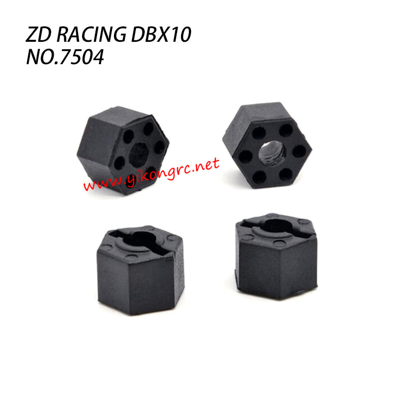 ZD Racing DBX10 RC Car Parts Widening adapter 7504 front