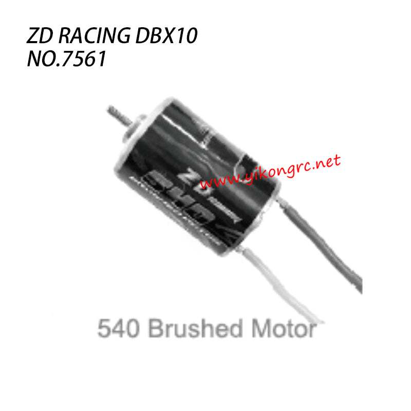 ZD Racing DBX10 RC Truck Parts 540 Brushed motor 7561