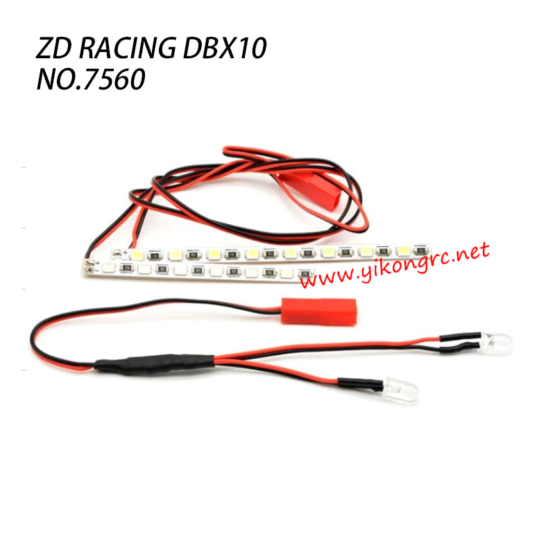 ZD Racing DBX10 RC Truck Parts All light groups 7560