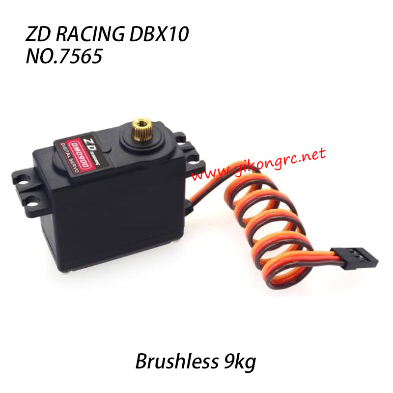 ZD Racing DBX10 RC Truck Parts Brushless 9kg servo 7565