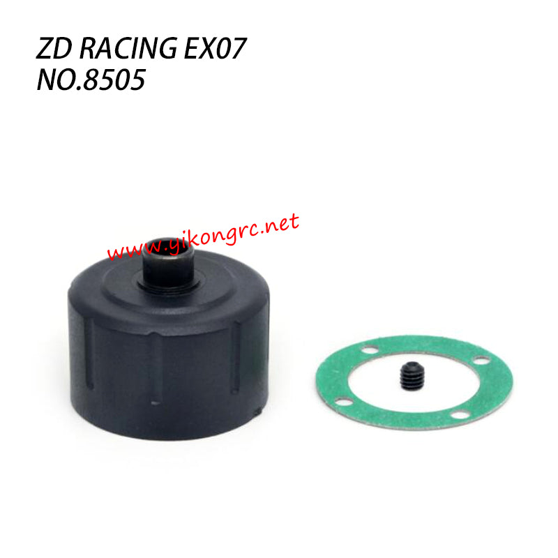 ZD Racing EX-07 Parts Differential Case 8505 top