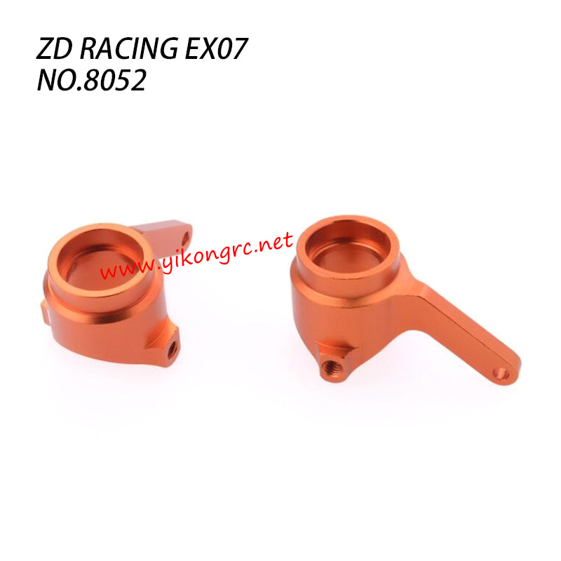 ZD Racing EX-07 Parts Steering Cups CNC 8052 top