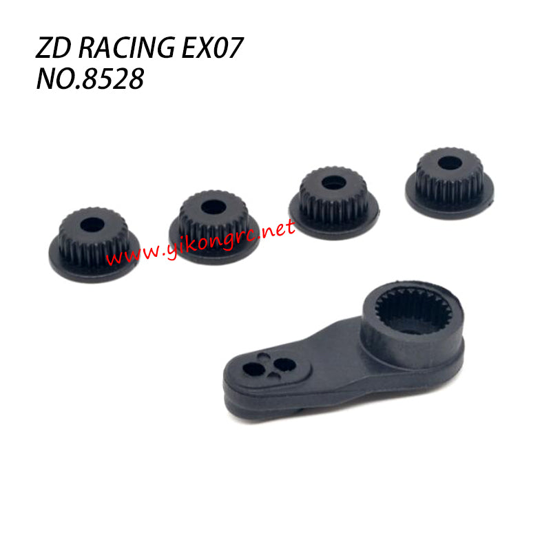 ZD Racing EX07 RC Truck Parts Braking Servo Horns 8528