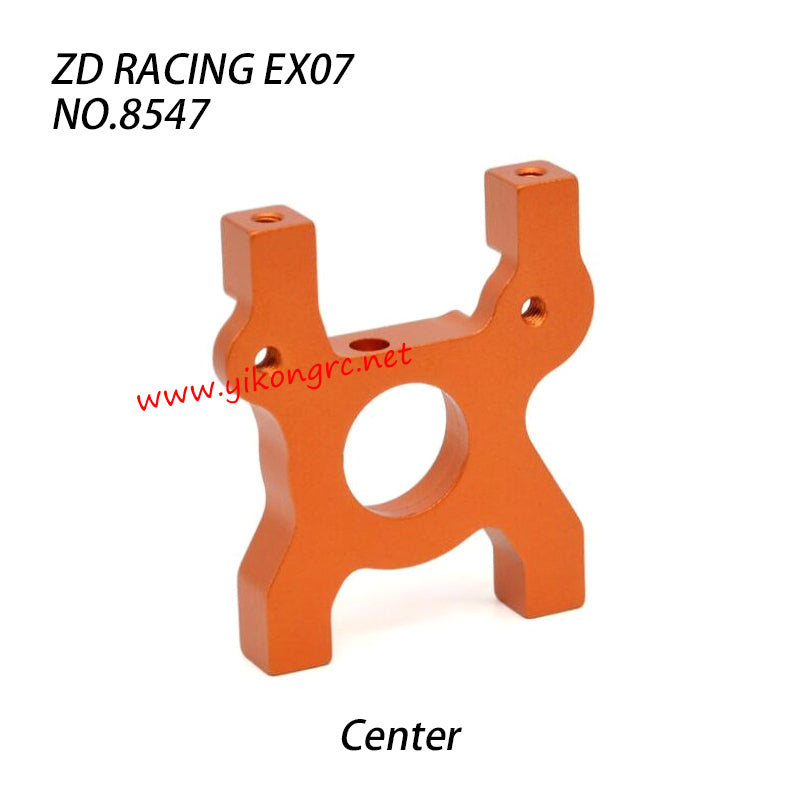ZD Racing EX07 RC Truck Parts Center Diff. Mount CNC 8547 front