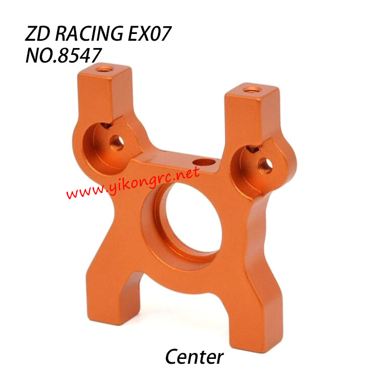 ZD Racing EX07 RC Truck Parts Center Diff. Mount CNC 8547 rear